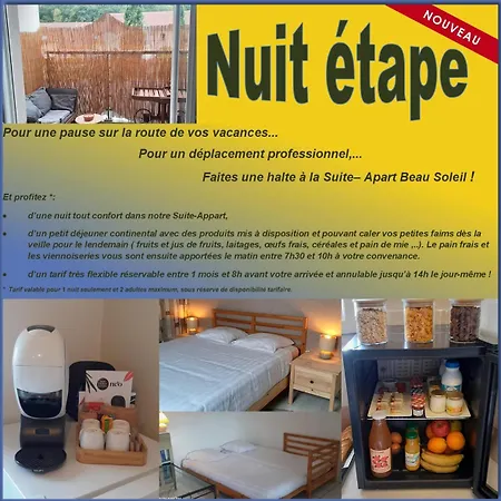 Lejlighed Suite-appart Beau Soleil - 24h Le Mans Metropole